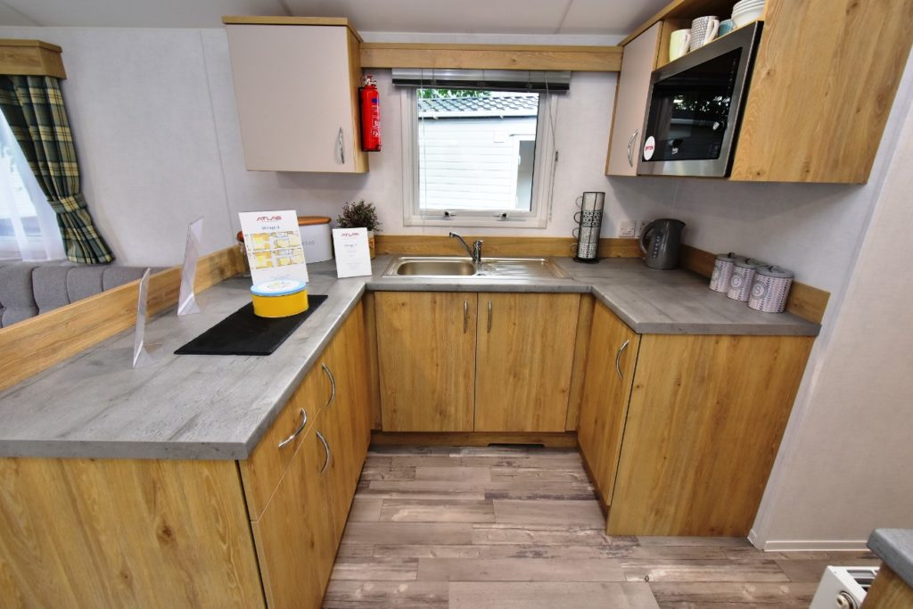 Atlas Mirage Static Caravan Kitchen