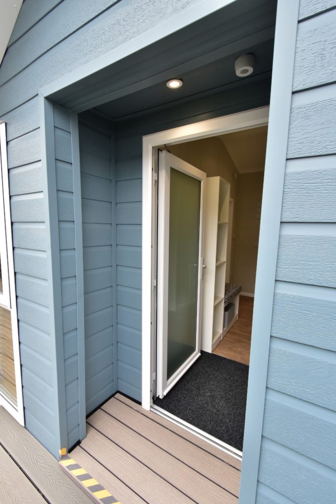 Tingdene Havana Lodge Entrance Door