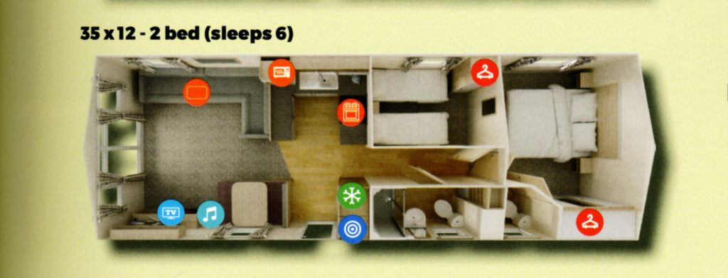 2019 Willerby Linwood Floorplan