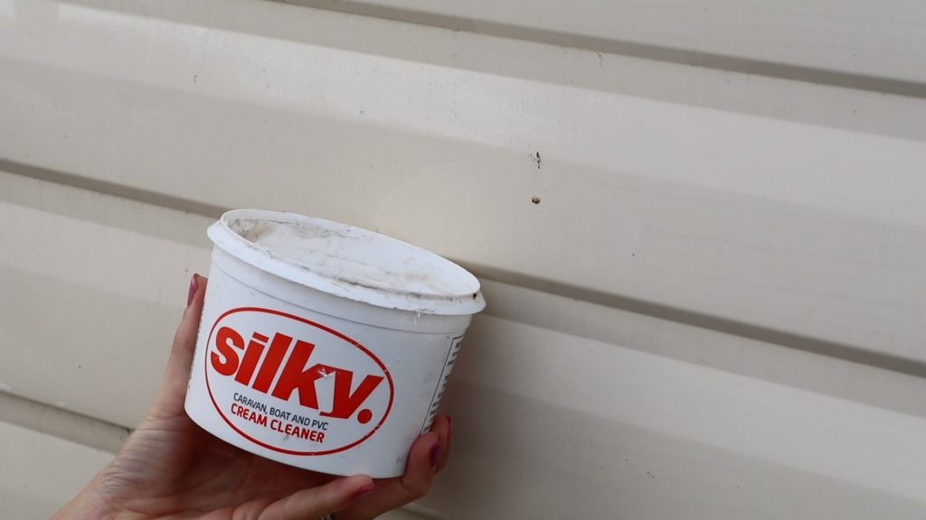 Silky for cleaning static caravan