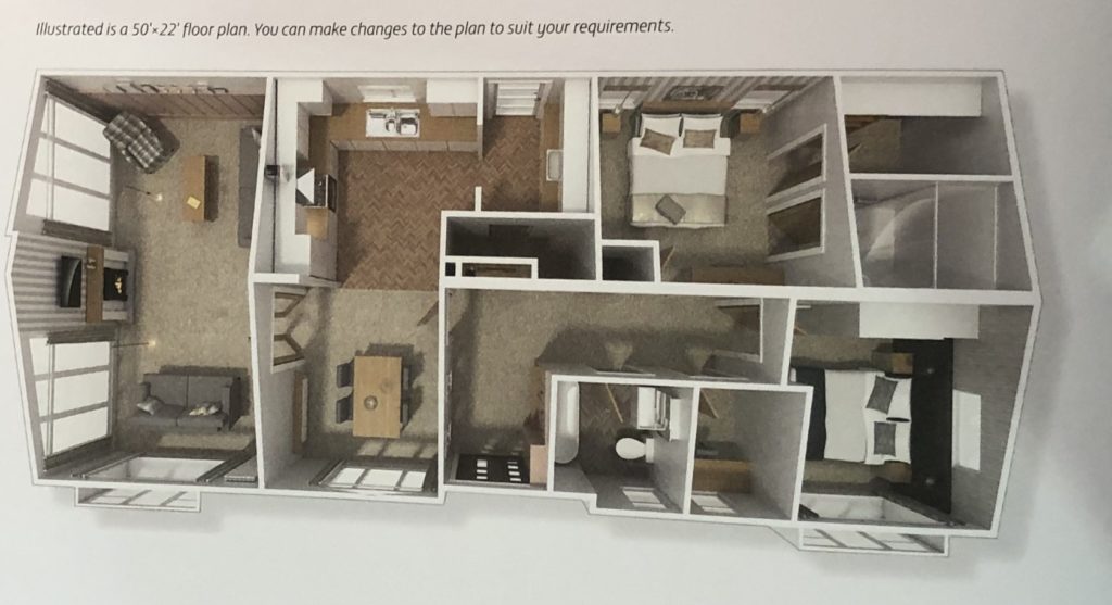 2019 Willerby Delamere floorplan