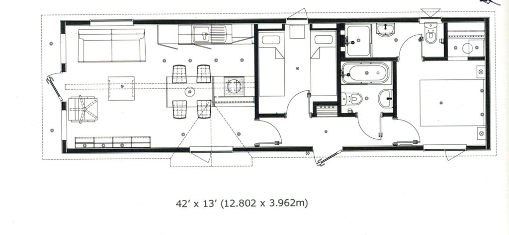 2019 Tingdene Savannah floorplan