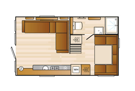 2019 Swift S-Pod 6 floorplan