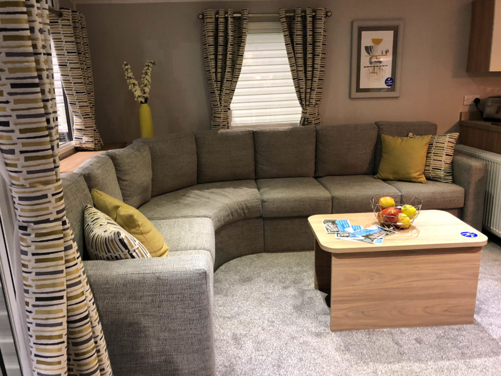 2019 Willerby Castleton static caravan lounge