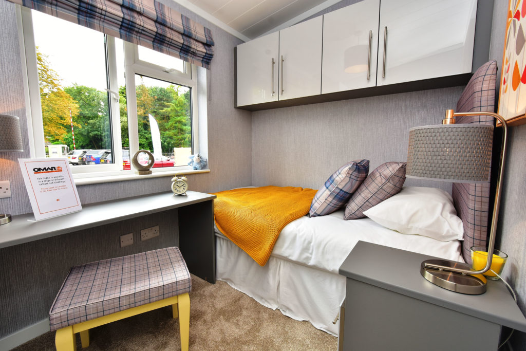 2019 Omar Alderney holiday lodge third bedroom