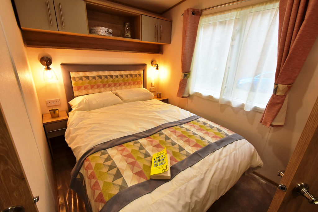 2019 ABI Beverley static caravan master bedroom