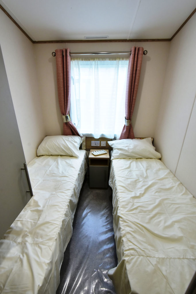 2019 ABI Beverley static caravan twin bedroom