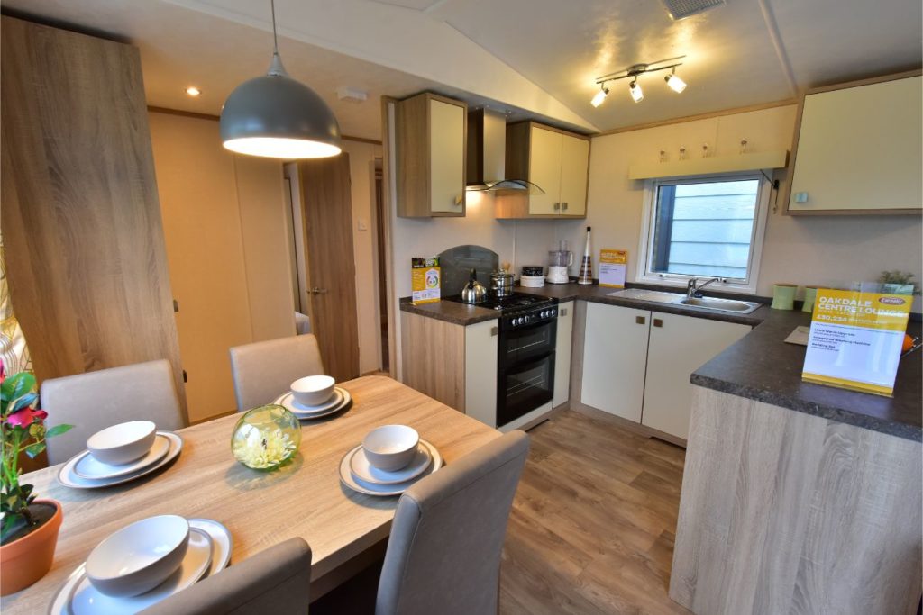 Carnaby Oakdale Dining Room into Kitchen