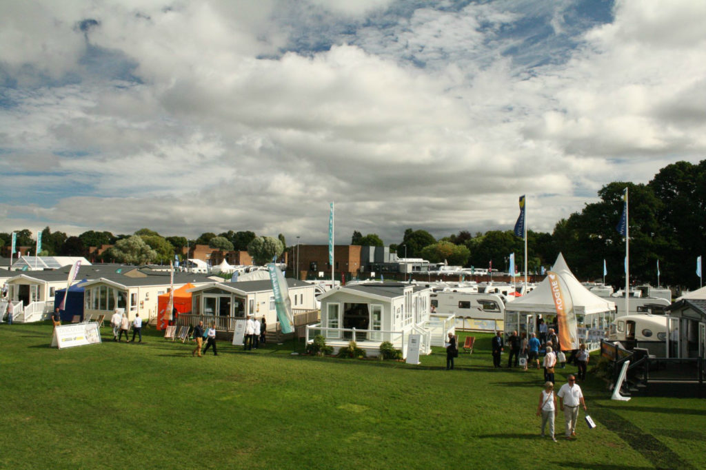 Lawns holiday caravan show