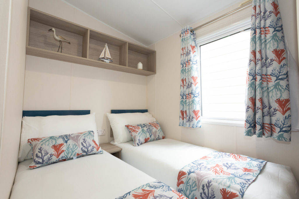 2020 Regal Seascape Premier caravan twin bedrooms