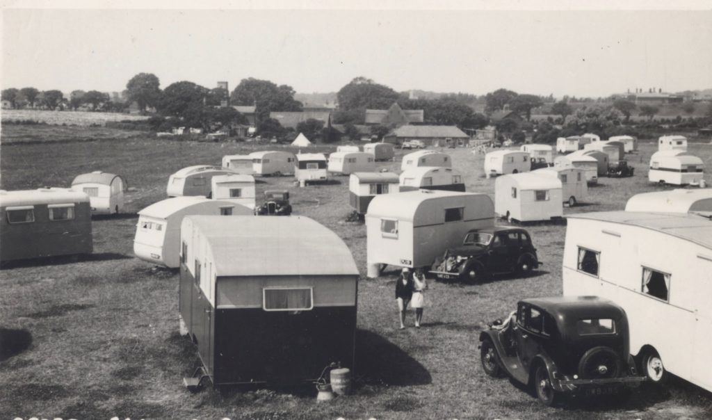 1940s caravan park