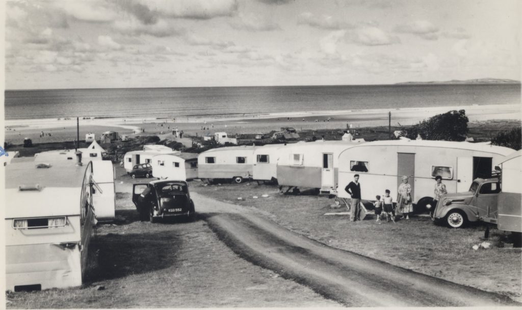 1950s caravan park
