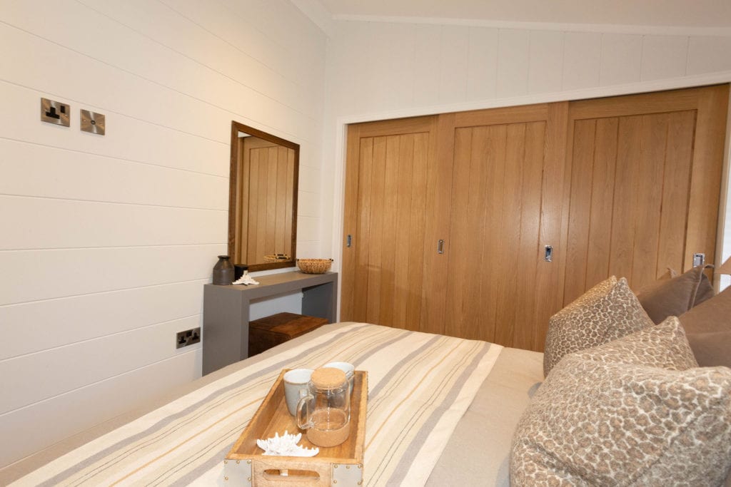 2020 Prestige Samphire lodge master bedroom wardrobes