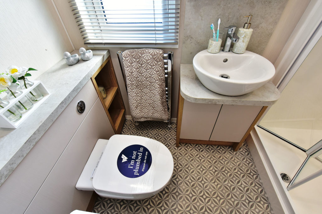 2020 Willerby Vogue Classique static caravan bathroom