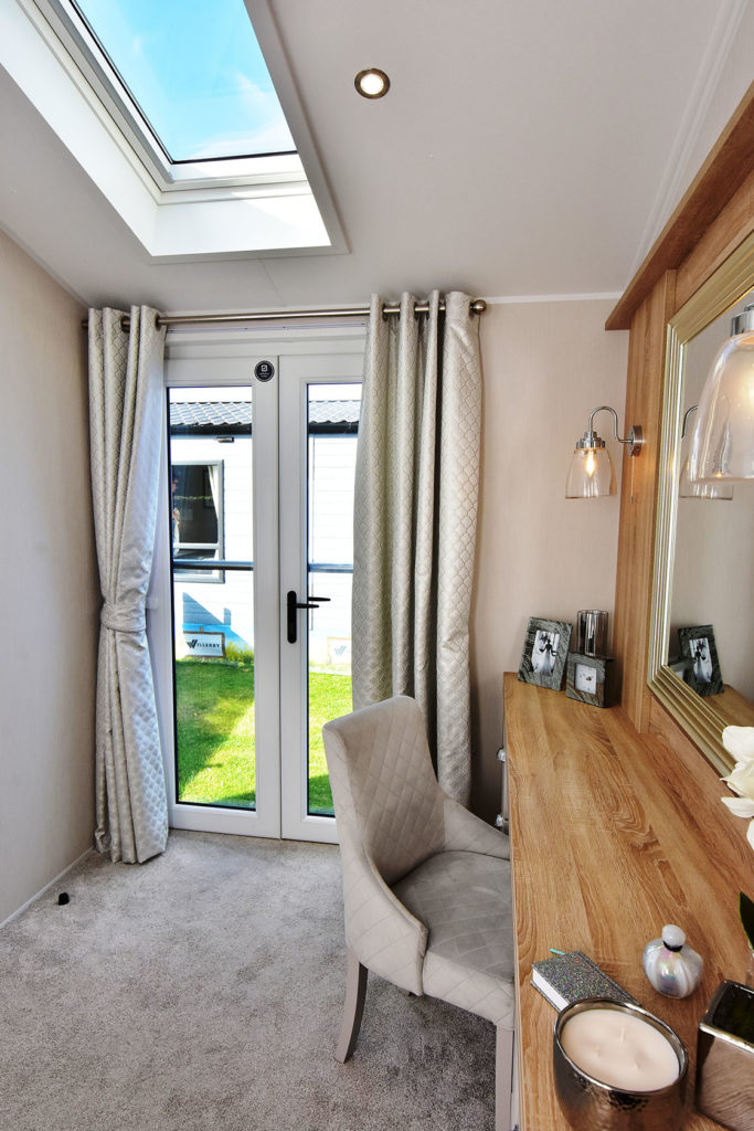 2020 Willerby Vogue Classique static caravan master bedroom