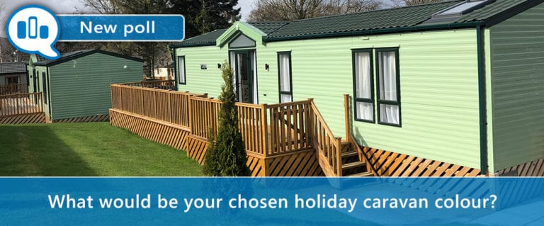 Holiday caravan colours