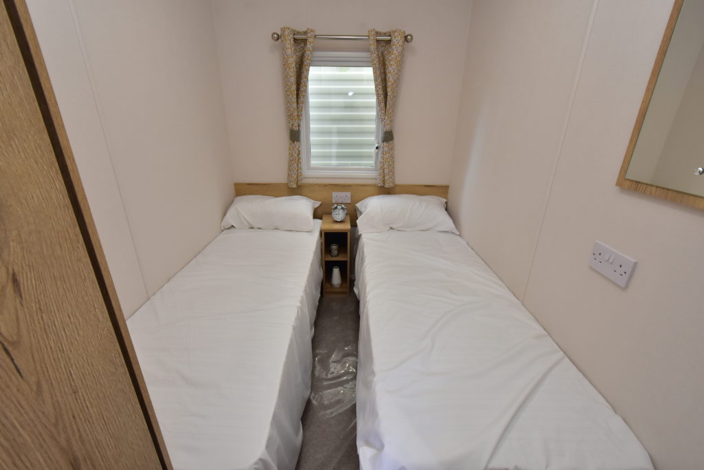 2020 ABI Coworth static caravan twin bedroom number 2
