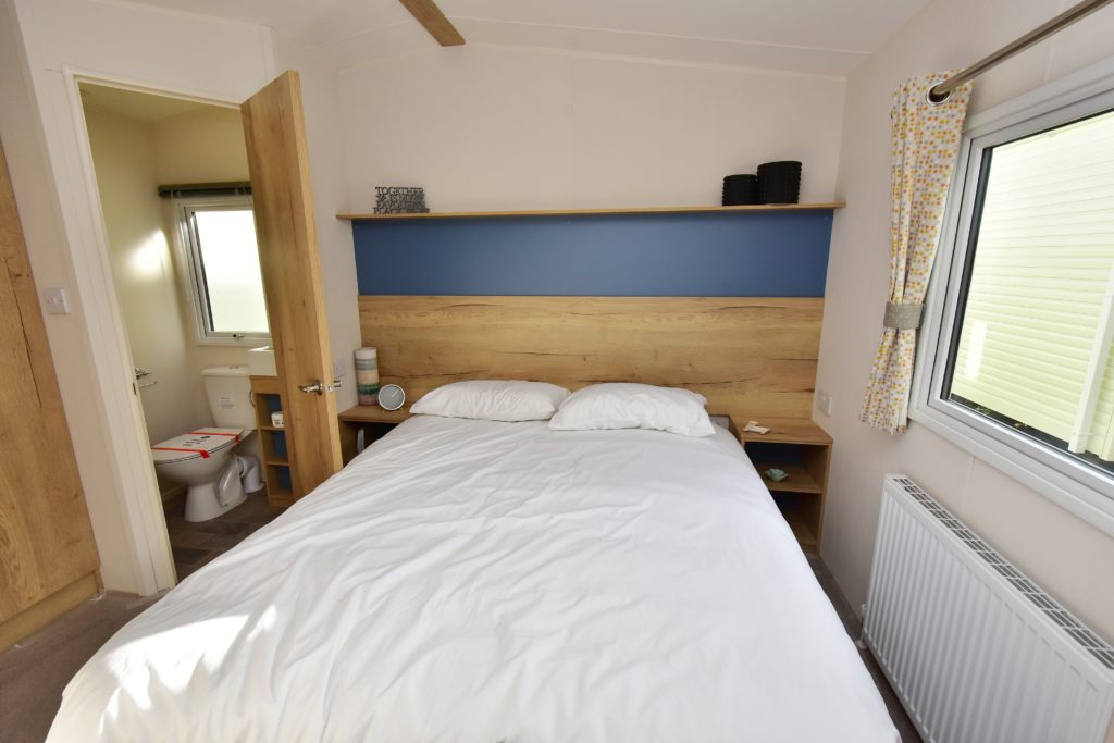 2020 ABI Coworth static caravan master bedroom
