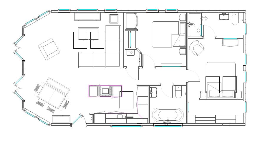 2020 Prestige Glass House holiday lodge