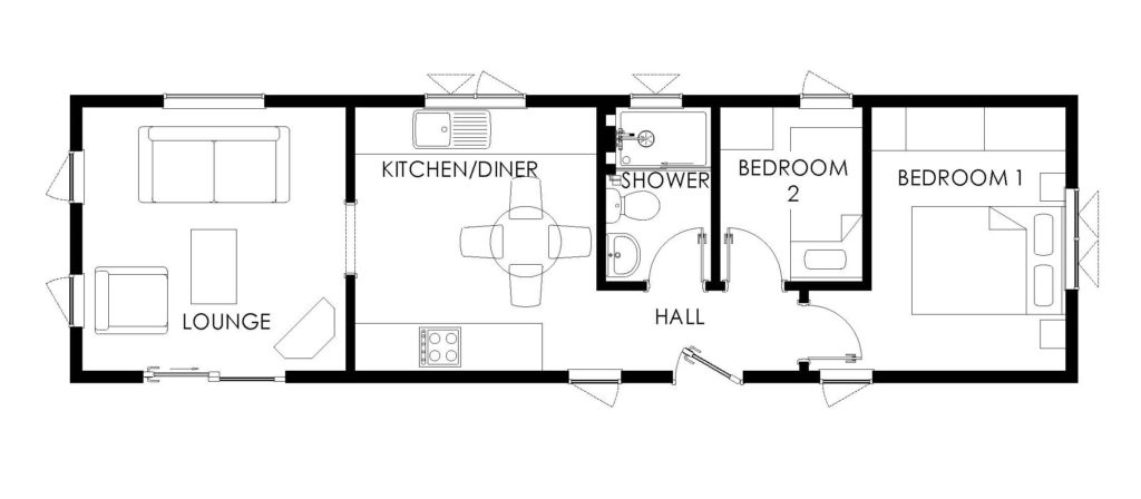 2021 Tingdene Cosgrove lodge and park home