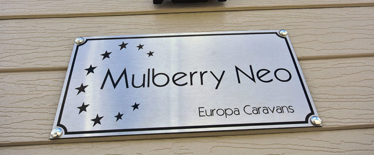 2022 Europa Mulberry Neo static caravan