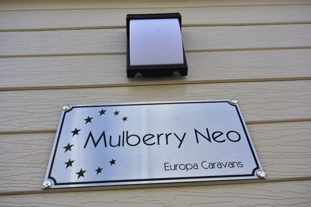 2022 Europa Mulberry Neo static caravan