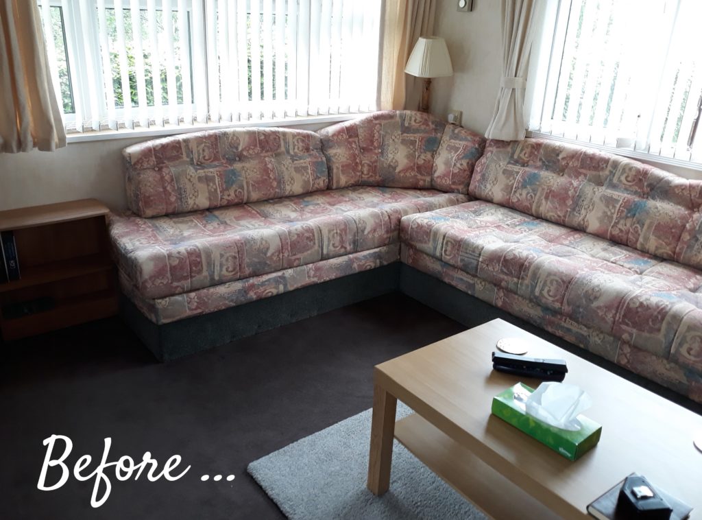 Caravan upholstery