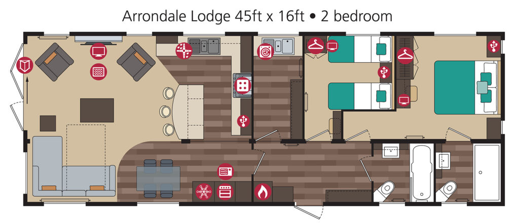 2022 Pemberton Arrondale holiday lodge