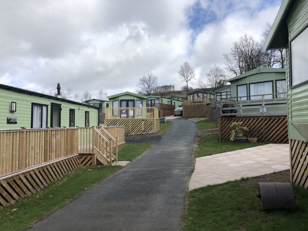 static caravan park