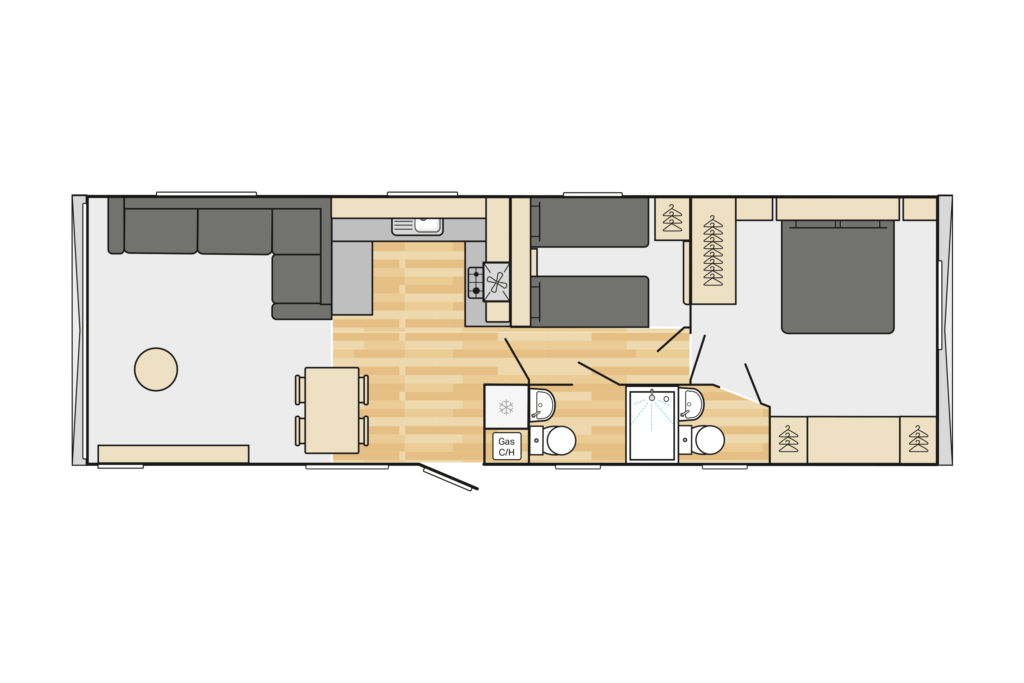 2023 Swift Ardennes (Scandi) static caravan