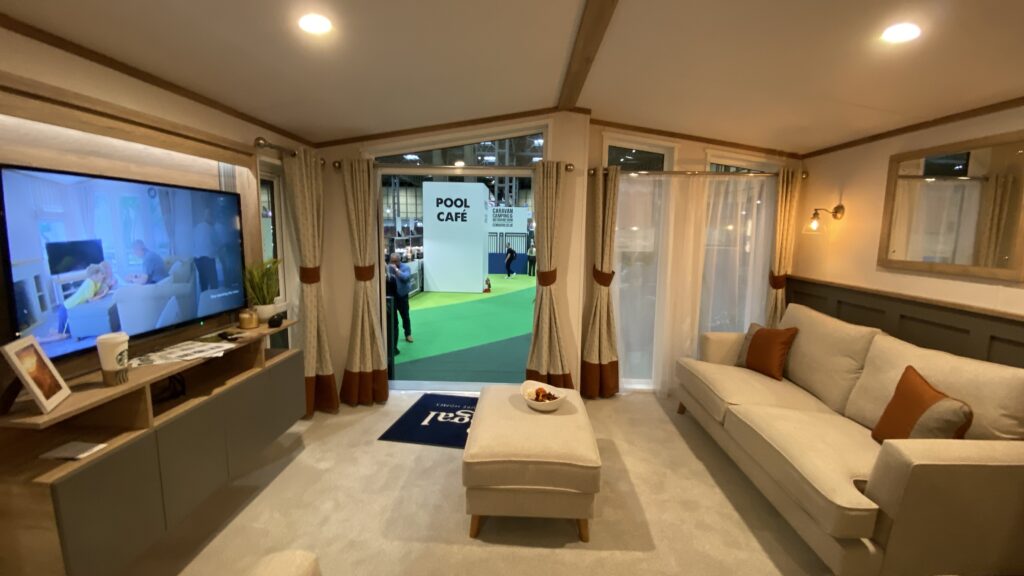 2025 Regal Autograph static caravan lounge