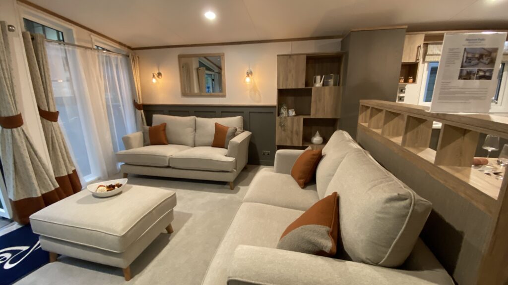 2025 Regal Autograph static caravan lounge
