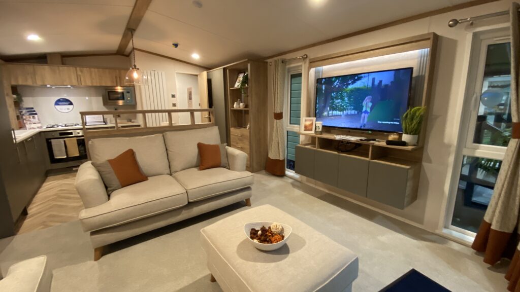 2025 Regal Autograph static caravan lounge