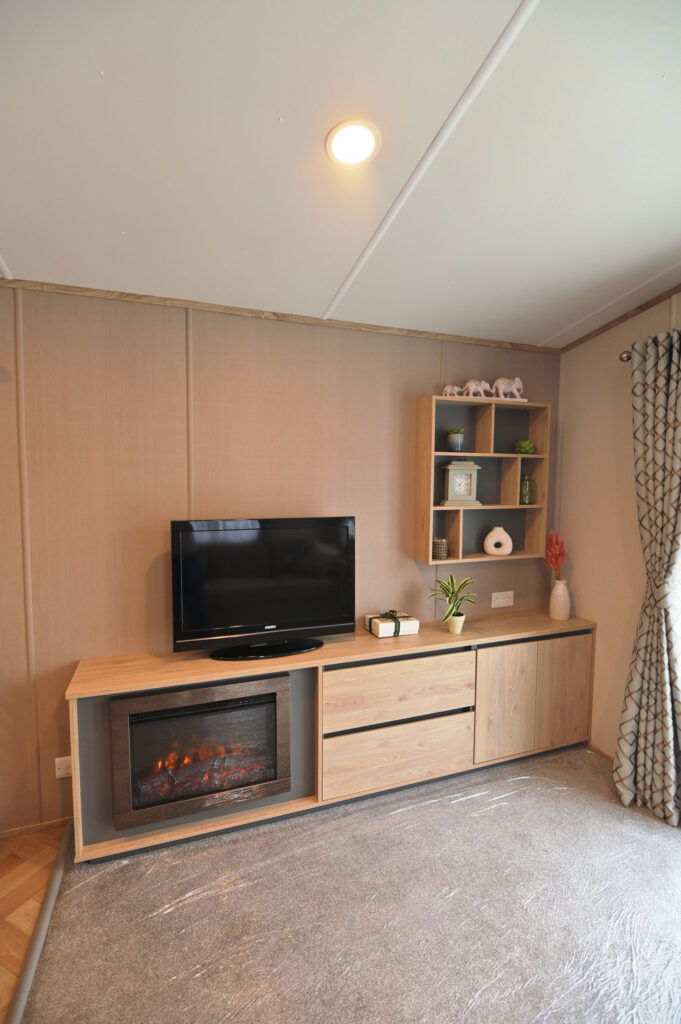 2025 Carnaby Bayview static caravan lounge