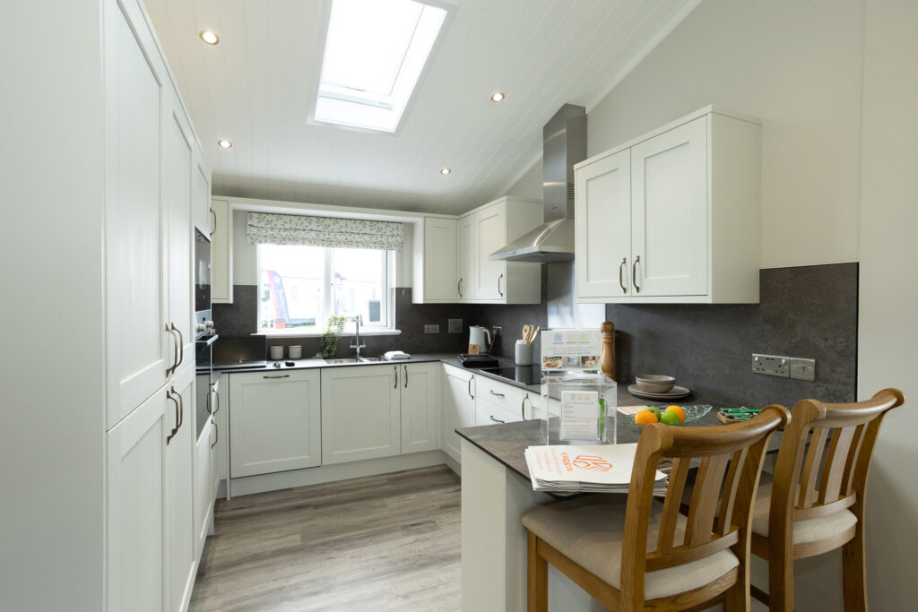 2025 Kingston Serenity park home kitchen