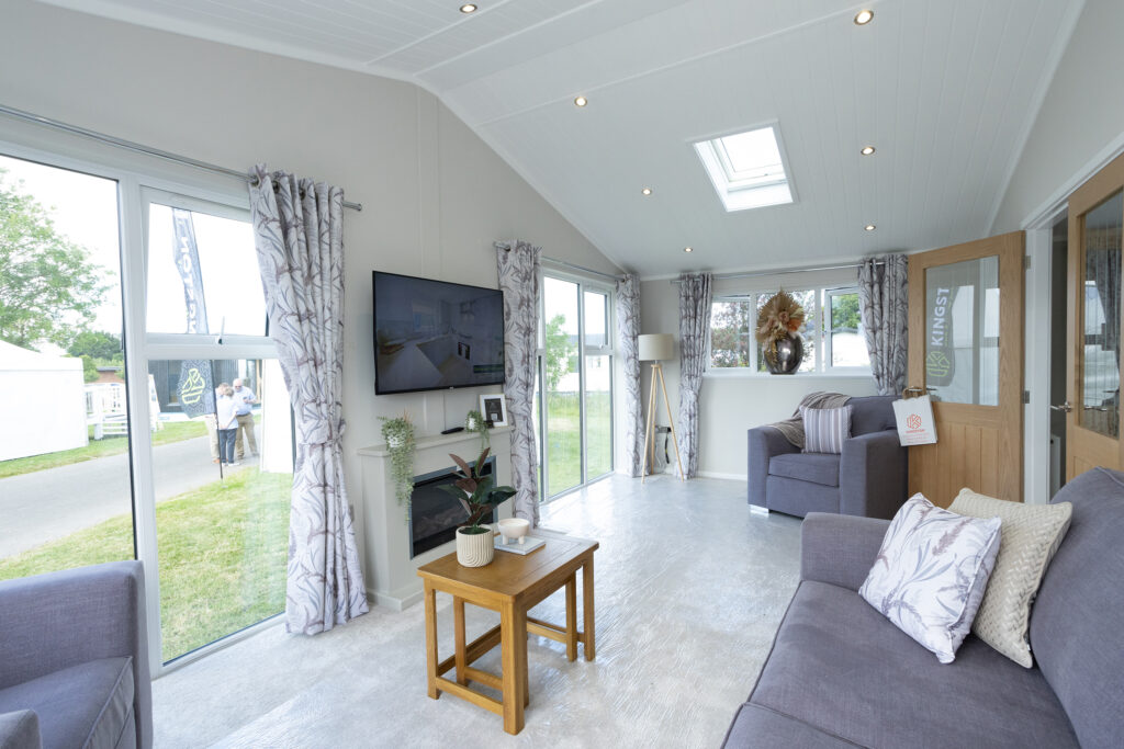 2025 Kingston Serenity park home lounge