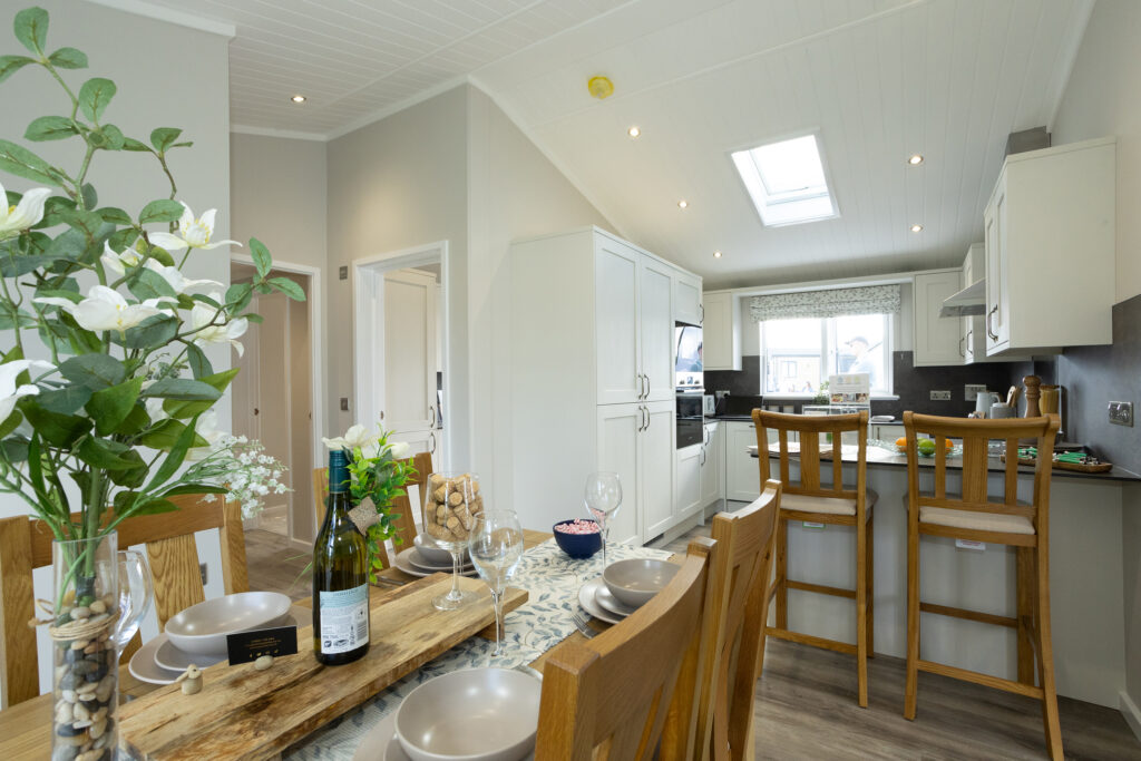 2025 Kingston Serenity park home kitchen