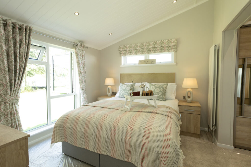 2025 Kingston Serenity park home master bedroom
