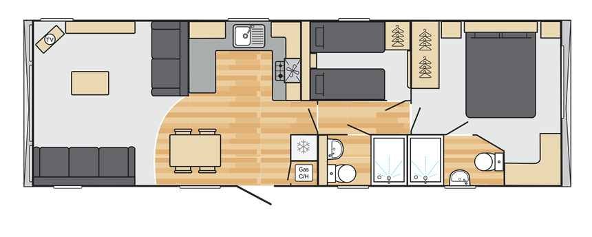 2025 Swift Margaux static caravan