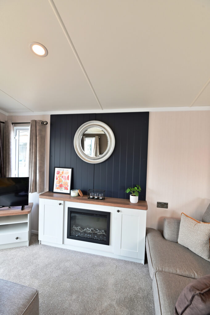 2025 Swift Margaux static caravan lounge