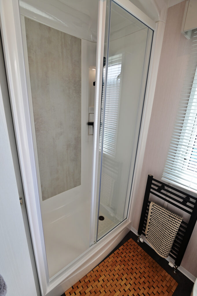 2025 Swift Margaux static caravan shower