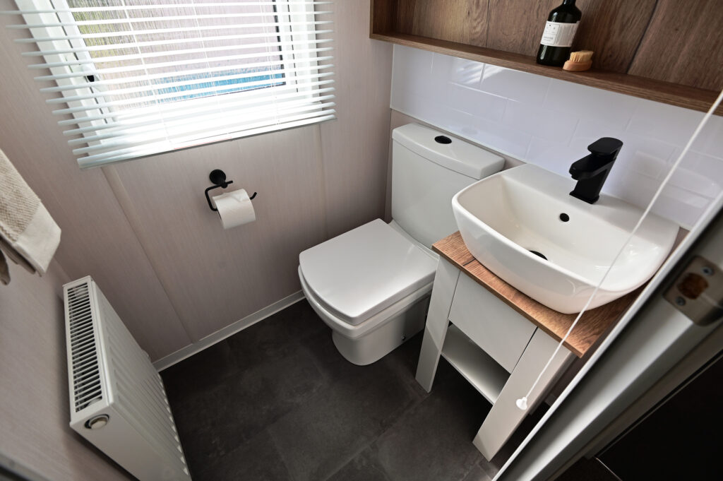 2025 Swift Margaux static caravan washroom