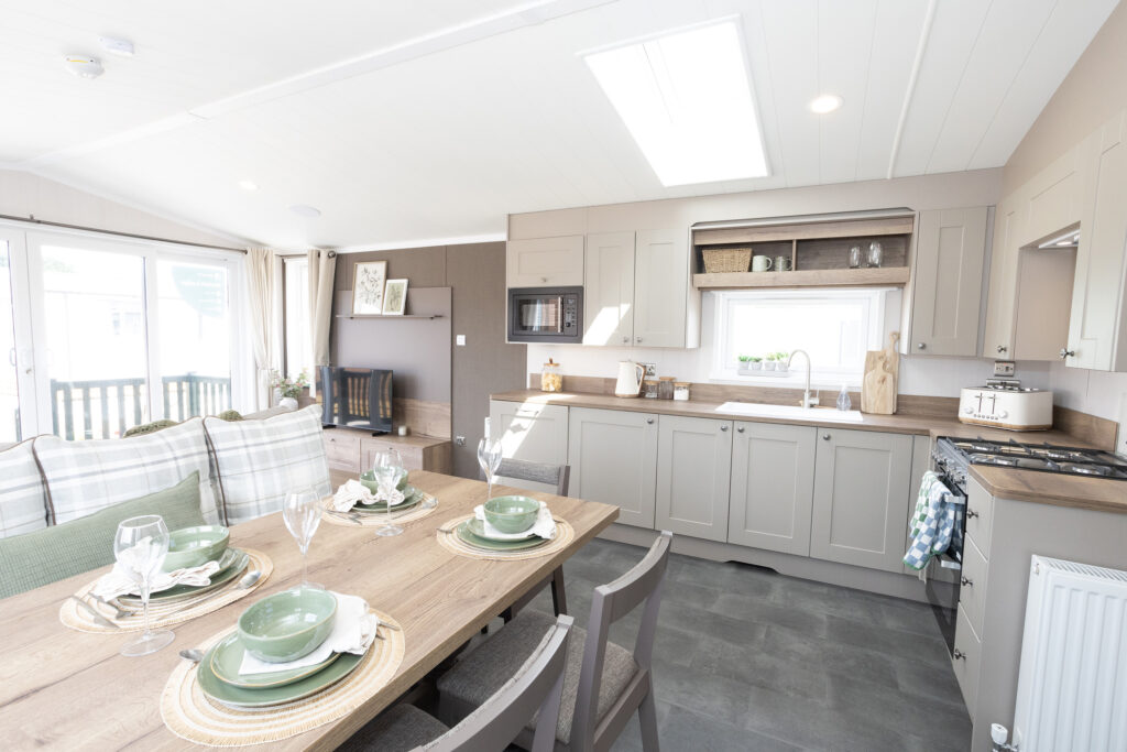 2026 Swift Morlaix holiday lodge kitchen