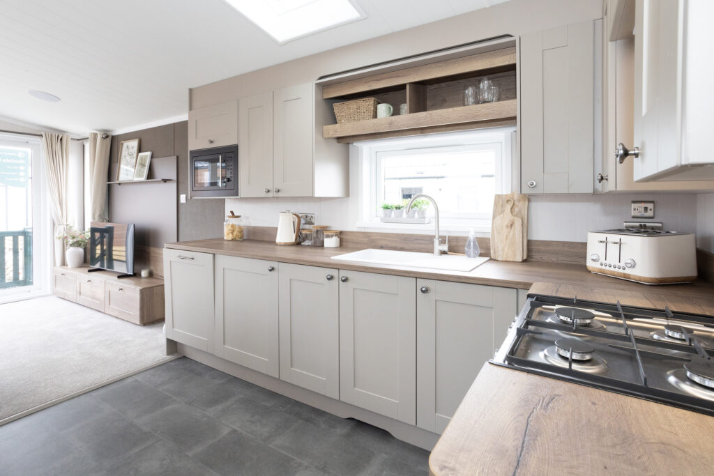 2026 Swift Morlaix holiday lodge kitchen