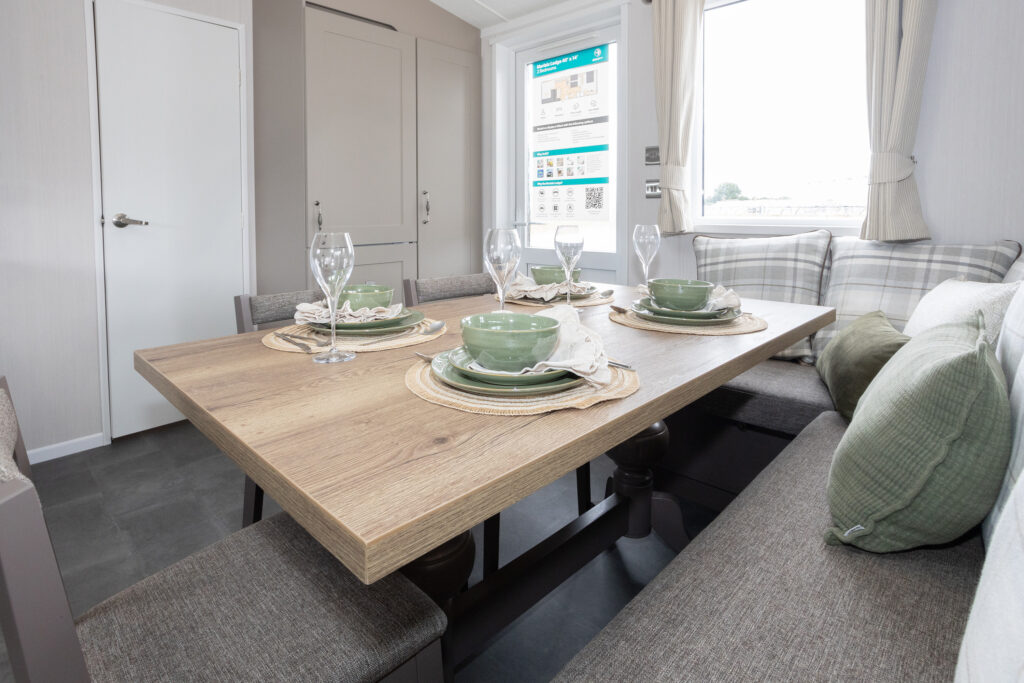 2026 Swift Morlaix holiday lodge dining table