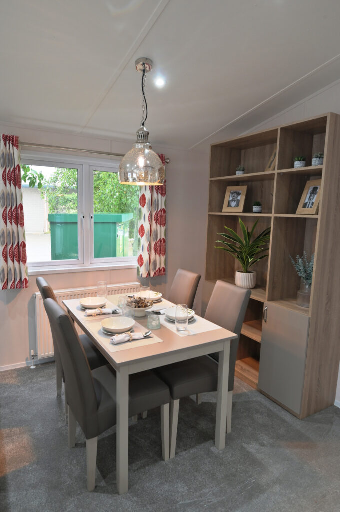 2025 Love Homes Mountview dining table
