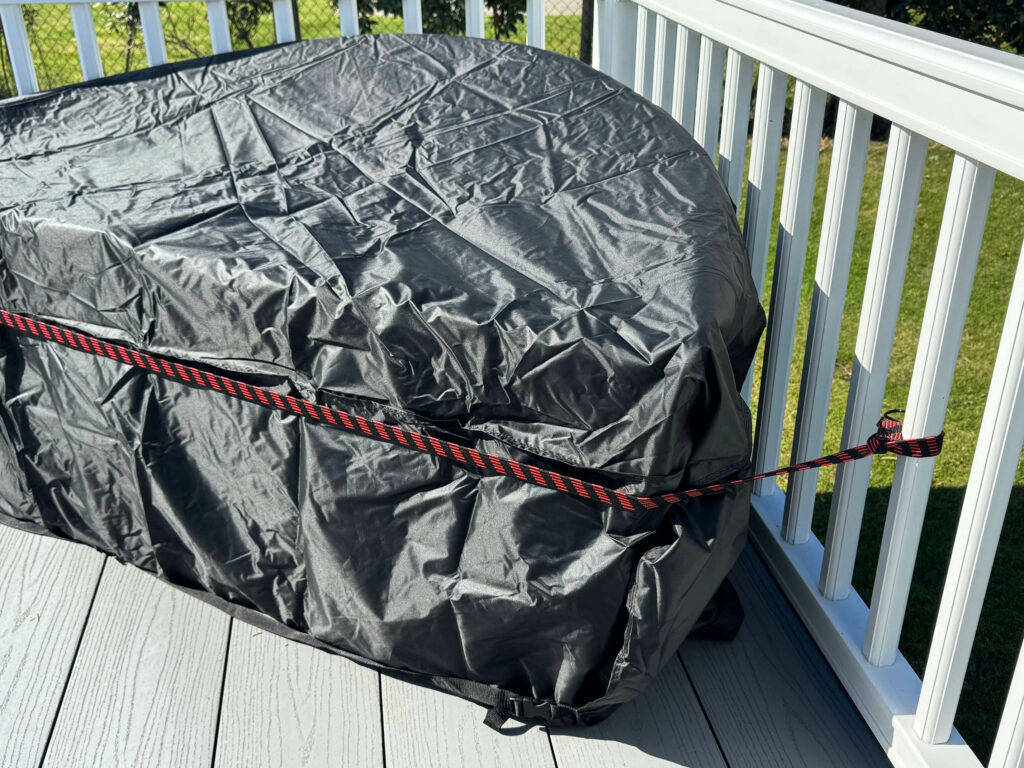 tie down and cover outdoor furniture