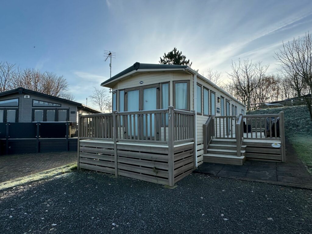 winter static caravanning