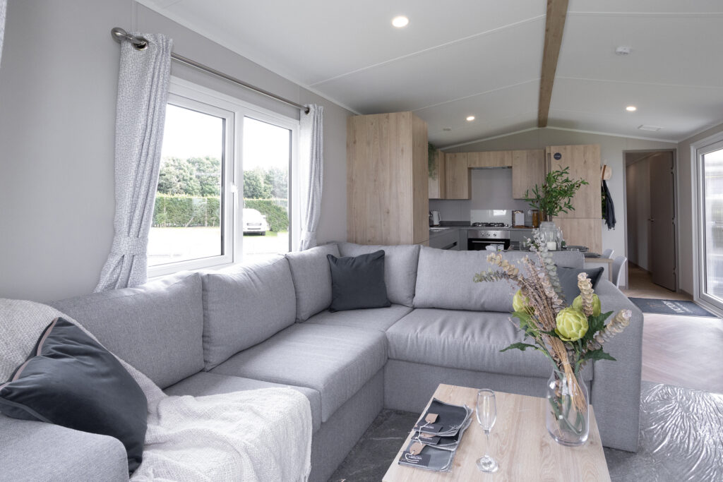 2026 Victory Silverwood static caravan lounge
