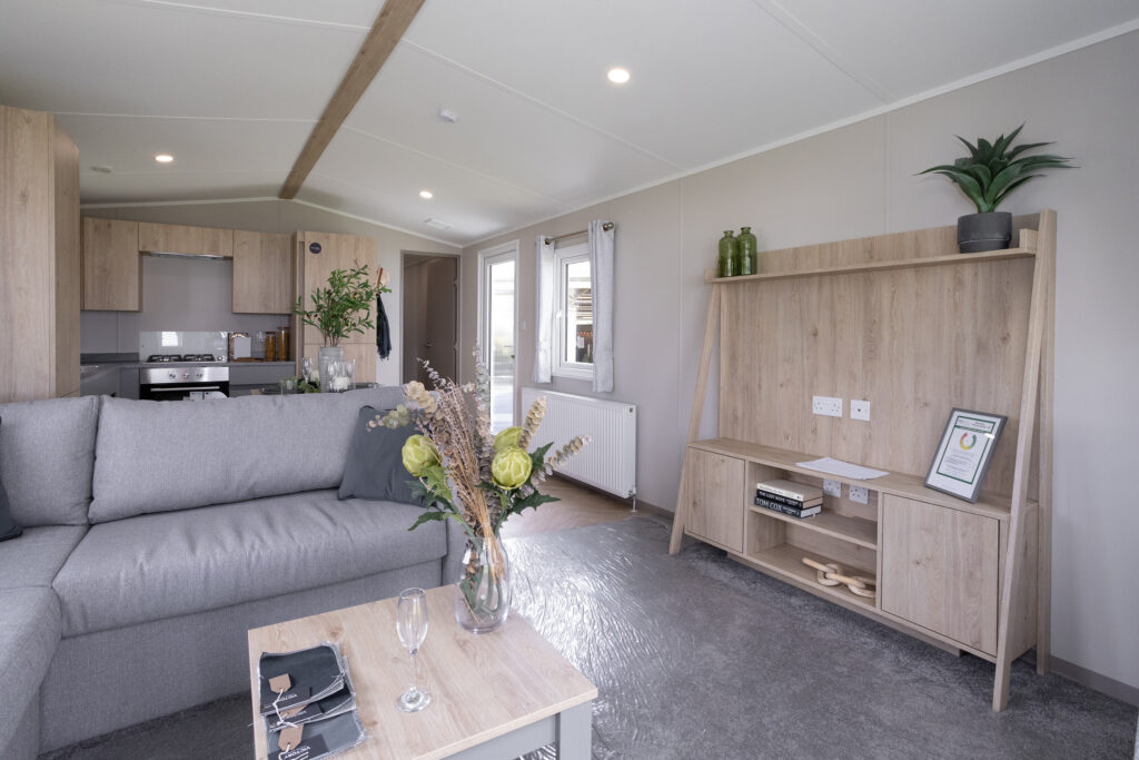 2026 Victory Silverwood static caravan lounge